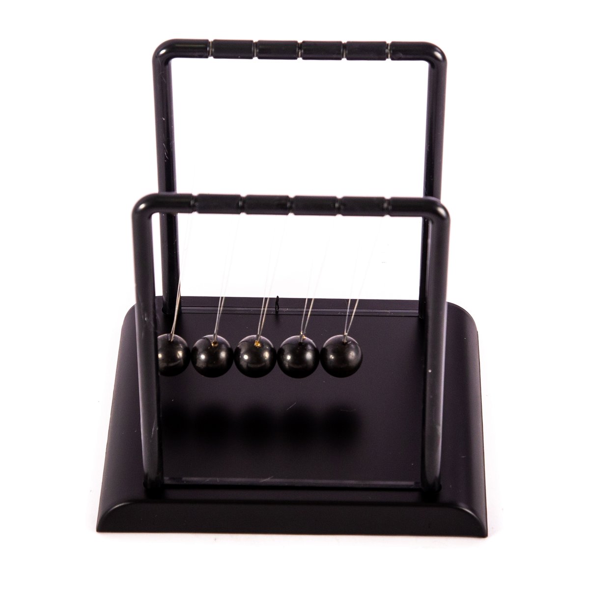 Duże Wahadło Newtona Czarne Kołyska Na Biurko