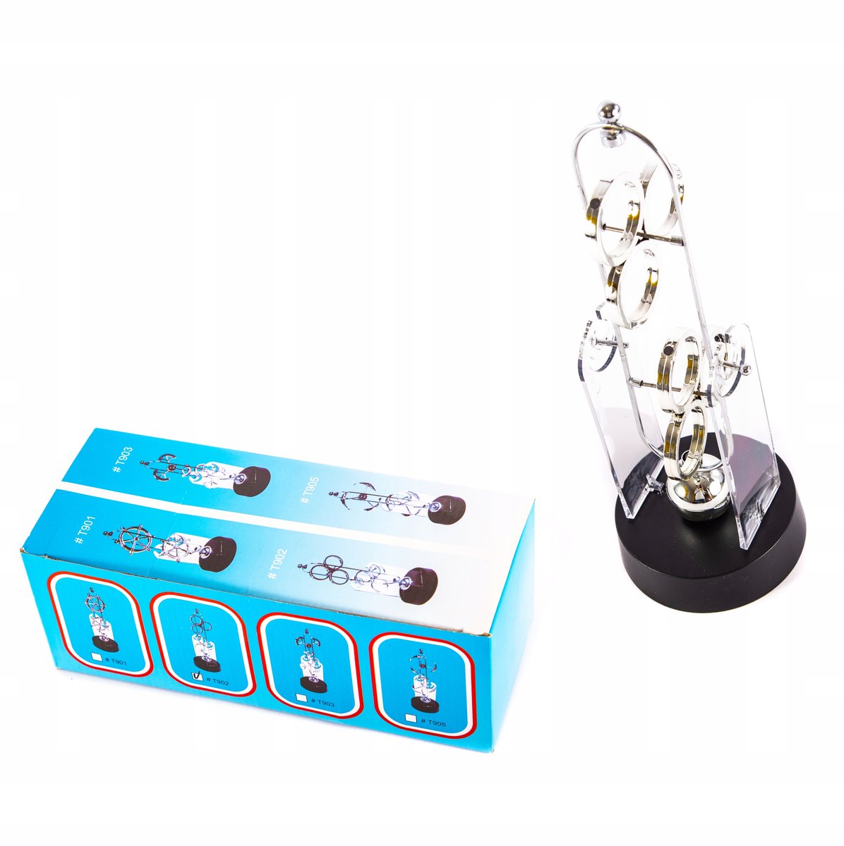 Duża Kołyska Magnetyczna Prezent Na Biurko Wahadło