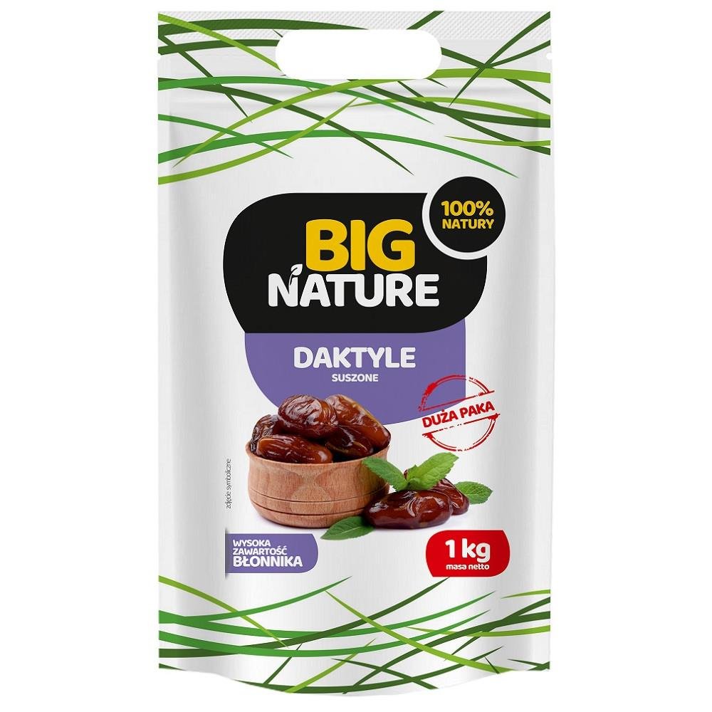 Big Nature Daktyle suszone bez pestek 1 kg