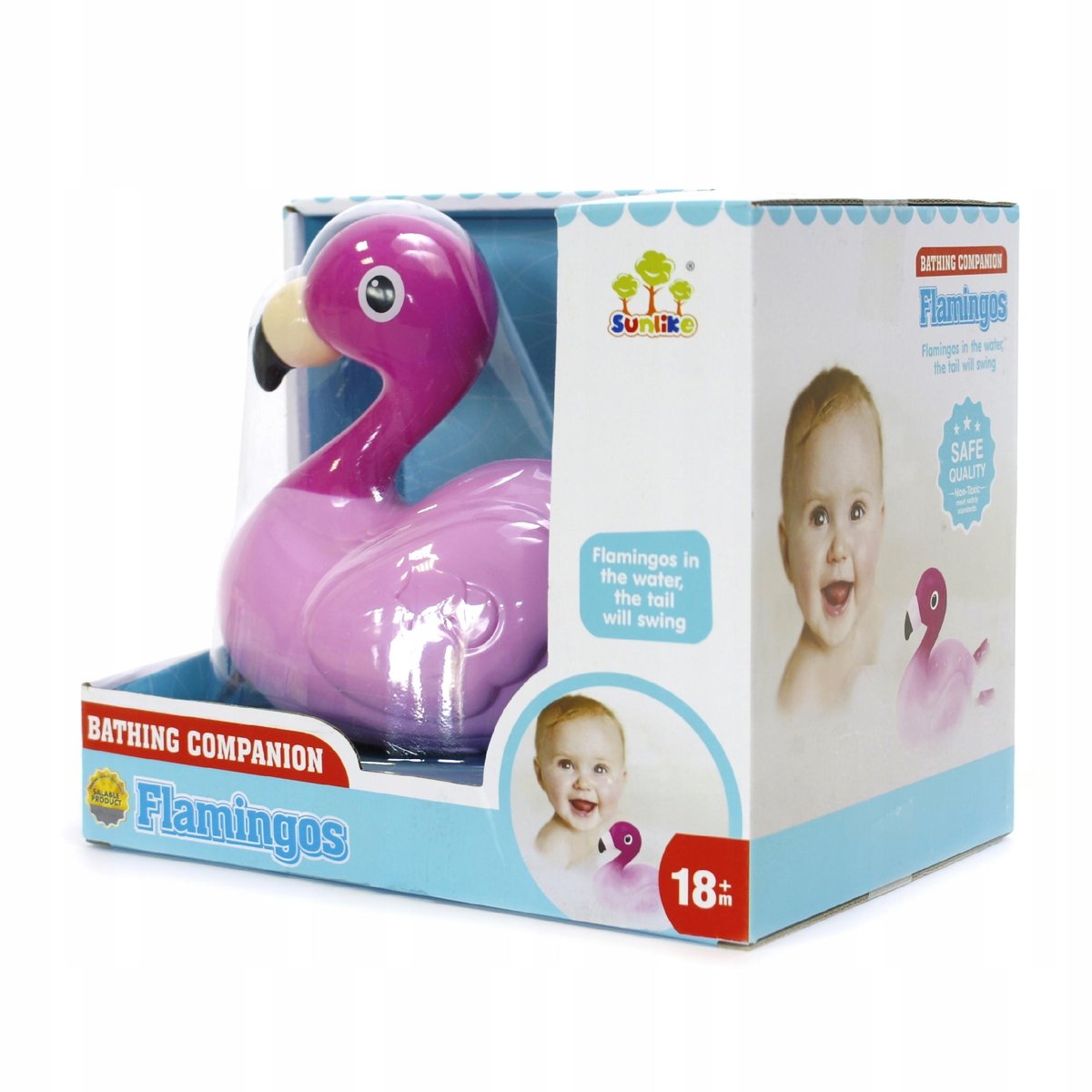 Zabawka Do Kąpieli Flaming Do Wanny Na Baterie