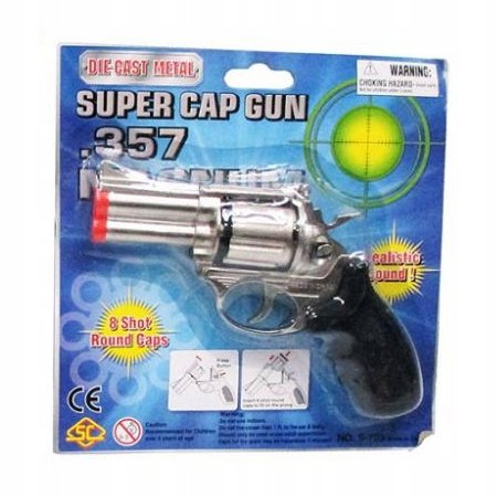 Pistolet na spłonki 18cm PISAREK S703B/BN