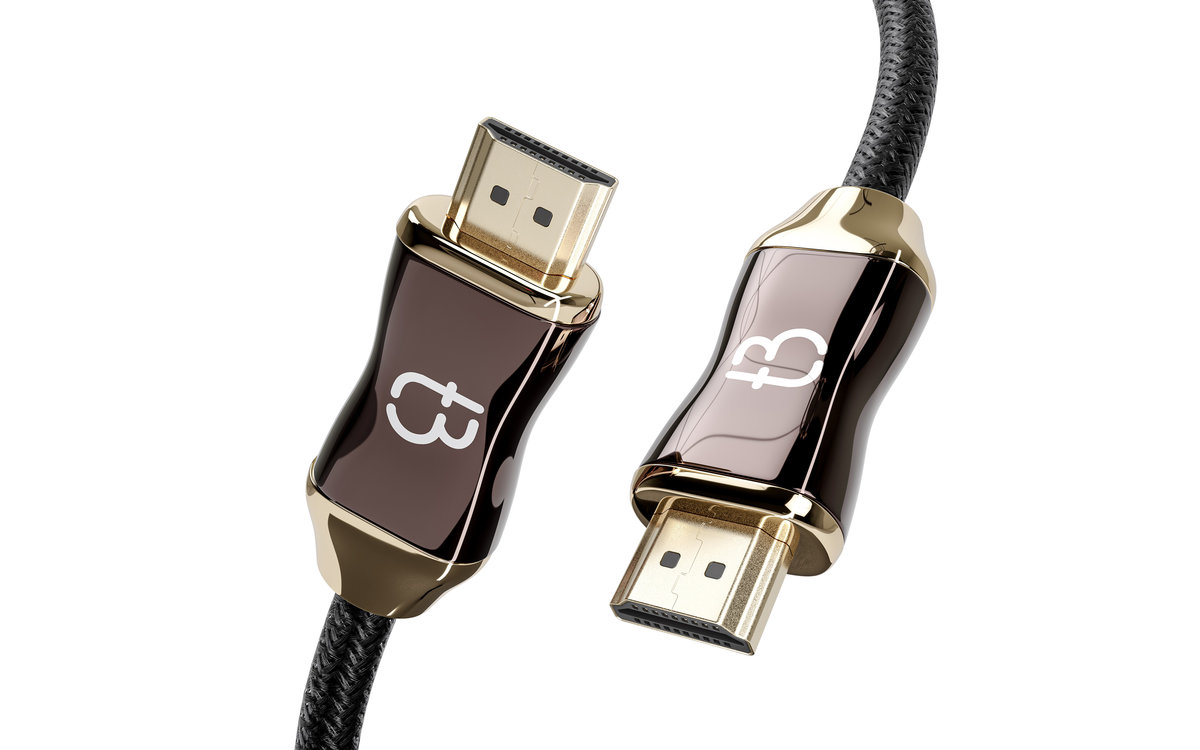 Kabel HDMI 2.1 PREMIUM ULTRA High Speed 8K 60HZ 1m / Tradebit