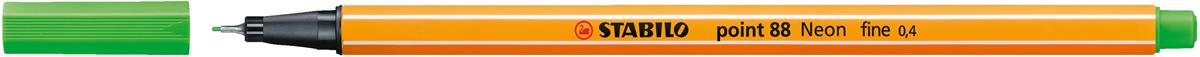 Stabilo Cienkopis point 88/033 zielony neon WIKR-990168 WIKR-990168