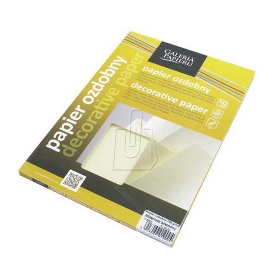 Argo Papier ozdobny Millenium diamentowa biel 250 g/m 20 ark. 200751