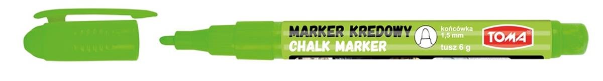 Marker kredowy Fine 1,5mm zielony TO-293