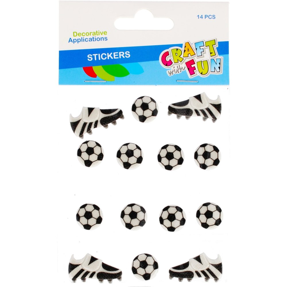 Ozdoba Dekoracyjna Samoprzylepna Eva Piłki  Craft With Fun 480889