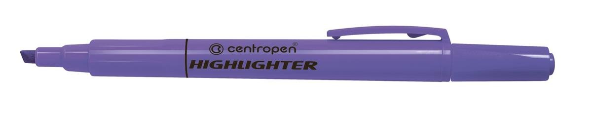 Centropen Zakreślacz fioletowy 1-4mm 8722