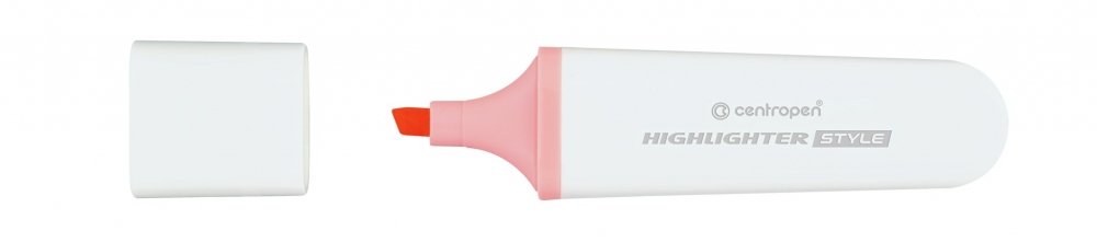 Centropen Zakreślacz Highlighter STYLE SOFT 6252 różowy pastel 22394-uniw