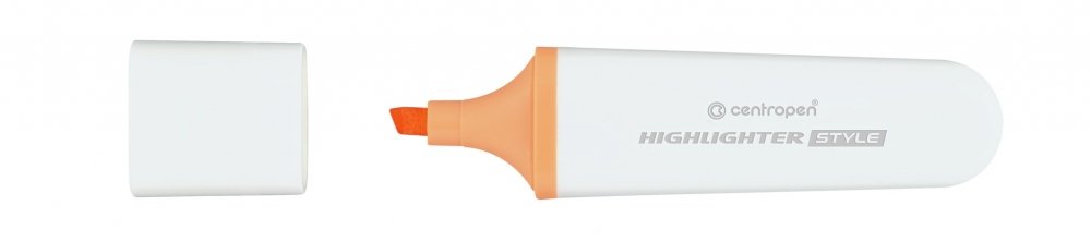 Centropen Zakreślacz Highlighter STYLE SOFT 6252 pomarańczowy pastel 22316-uniw