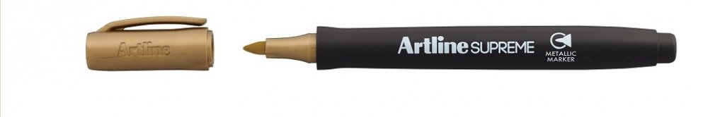 Artline Marker permanentny Supreme metal złoty 453326