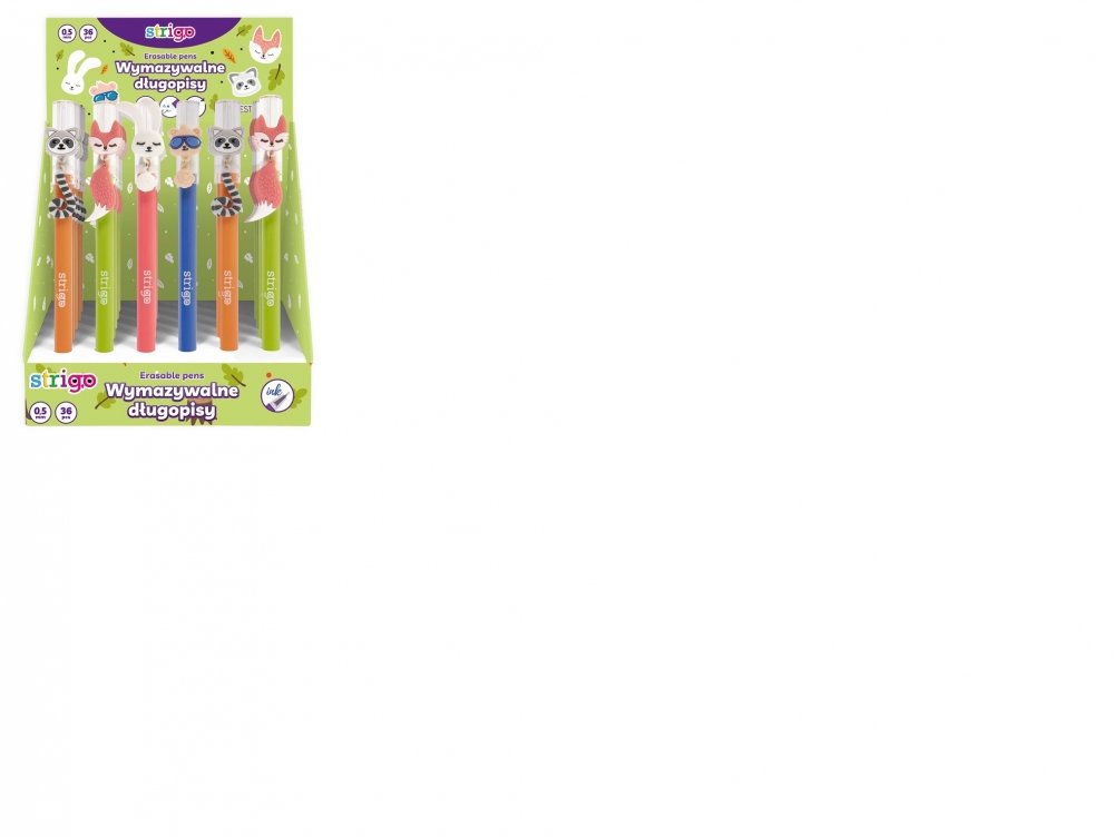 Długopis Ścieralny Zamykany 0.5 Z Figurką Forest Pud A 36 Pilot Ssc158