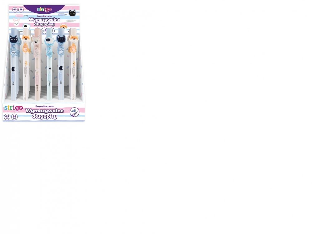 Długopis Ścieralny Zamykany 0.5 Z Figurką Hasztag Pud A 36 Pilot Ssc160