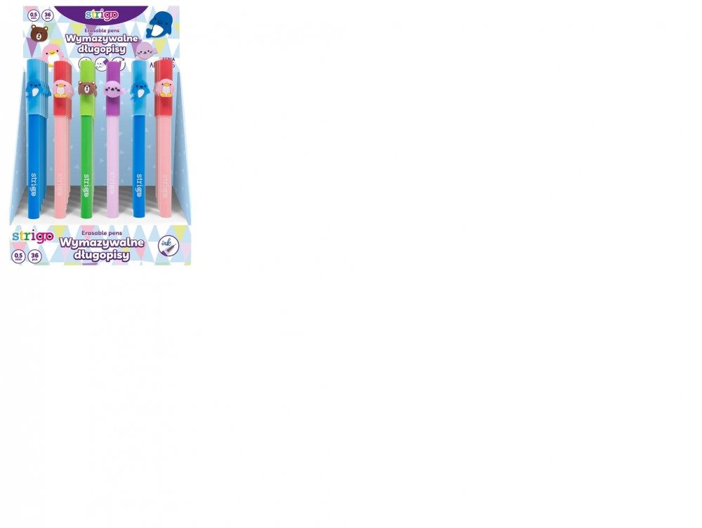 Długopis Ścieralny Zamykany 0.5 Z Figurką Animals Pud A 36 Pilot Ssc153