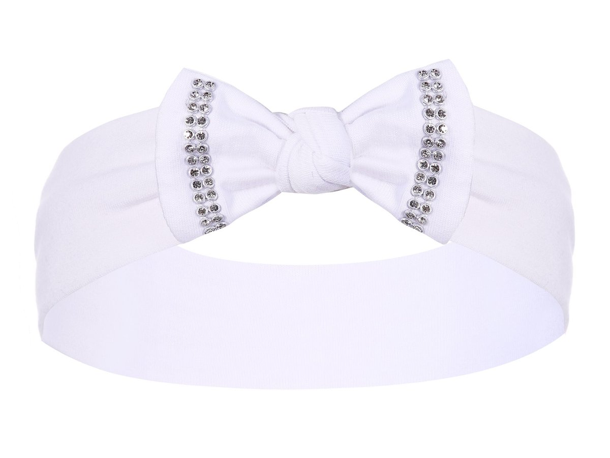 MAJKA, Opaska dziecięca bawełniana PIN UP