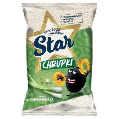 Star Chips Chrupki Zielona Cebulka 120g
