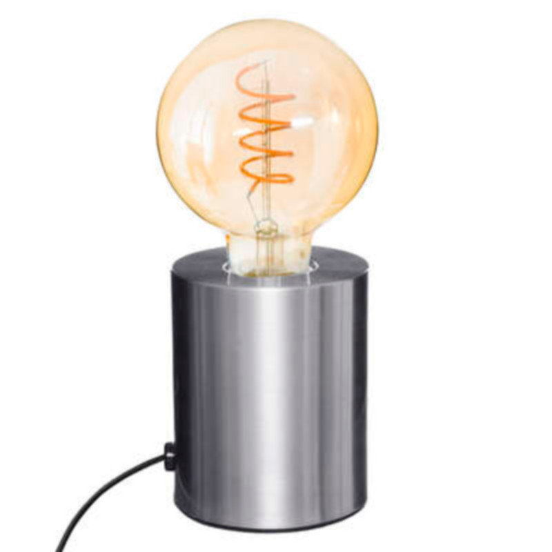 Lampka nocna stojąca TUBE metalowa  10,5 cm