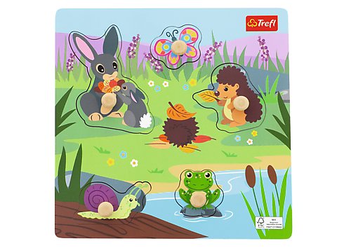 puzzle mini drewniane meadow 61625