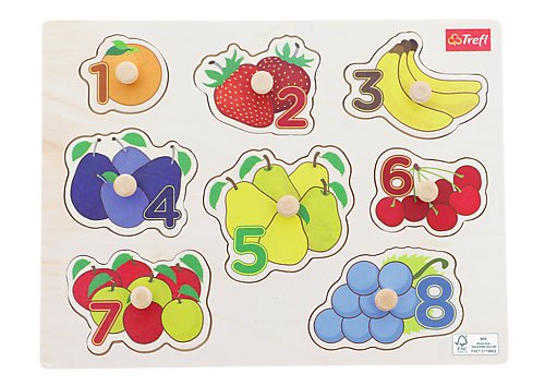 puzzle drewniane medium fruits 61634