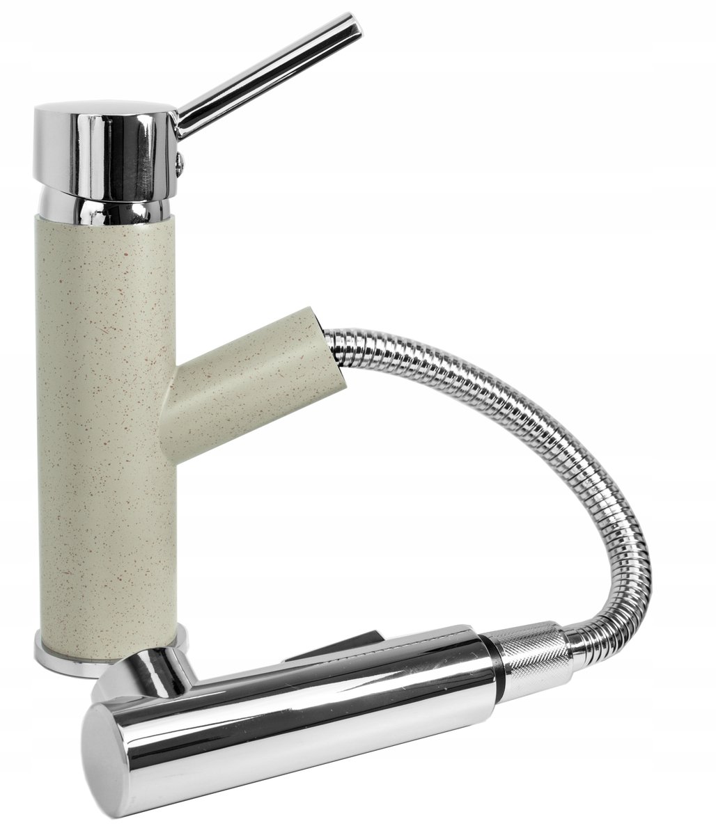 Bateria beżowa wyciągana kuchenna do zlew cado