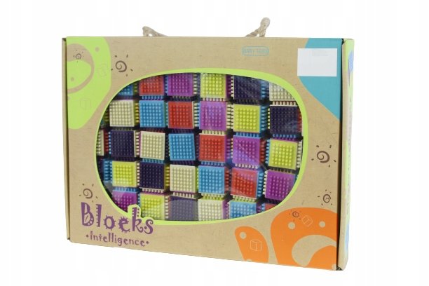 Plastikowe Klocki Konstrukcyjne 3d Duży Zestaw