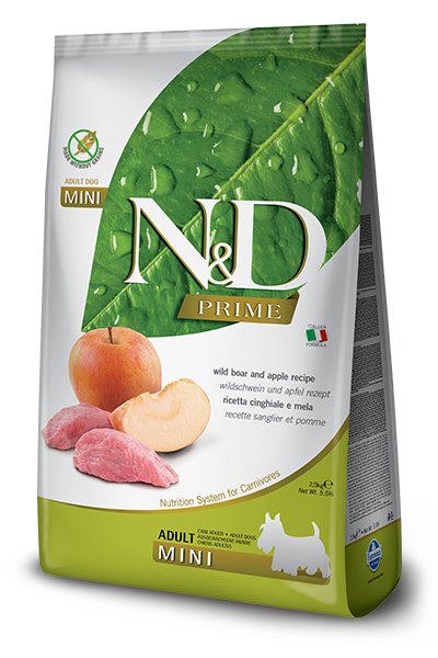 Farmina N&D Grain Free Boar&Apple Adult Mini 0,8 kg