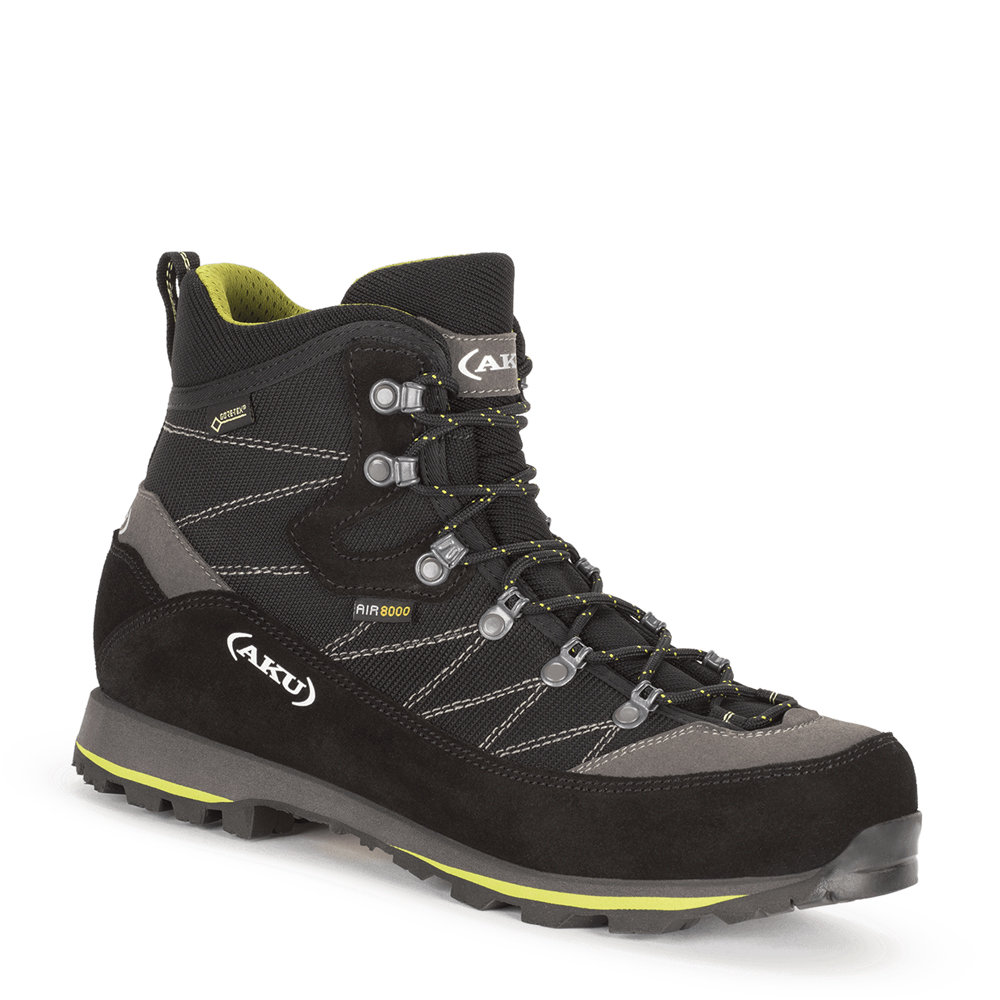 AKU buty trekkingowe męskie Trekker Lite III Gtx Black Green 8,0 42,0)