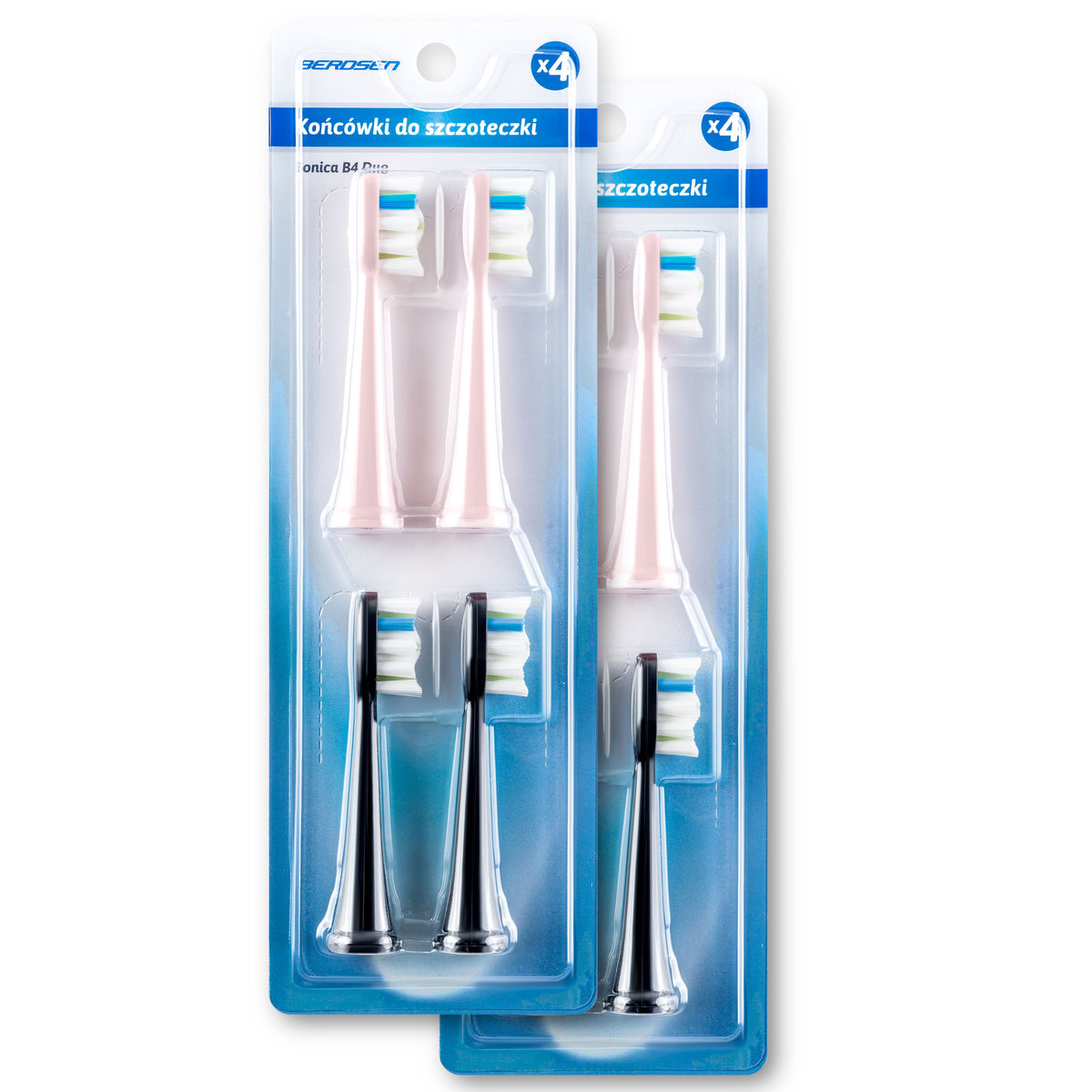 Końcówka do szczoteczek BERDSEN B4, 8 szt.