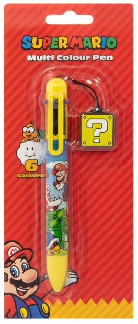 Długopis wielokolorowy super mario