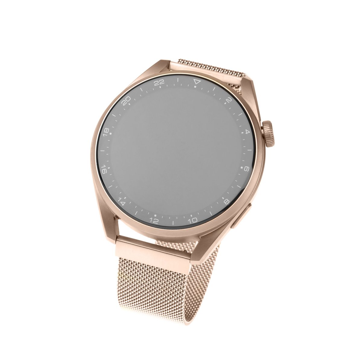 Fixed Pasek wymienny Mesh Strap s šířkou 22mm na smartwatch FIXMEST-22MM-RG) Różowy Złoty