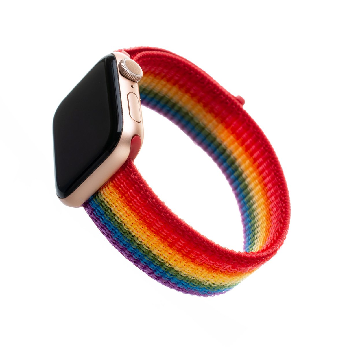 FIXED Nylon Strap do Apple Watch rainbow - darmowy odbiór w 22 miastach i bezpłatny zwrot Paczkomatem aż do 15 dni