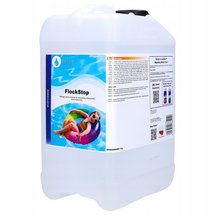 NTCE Flock STOP koagulant  flokulant - 3 l NTCE NFLOCK-3