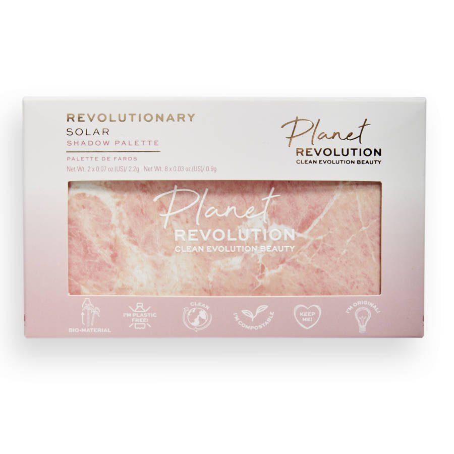 Makeup Revolution, Planet Revolution, Paleta Cieni, Solar Marble