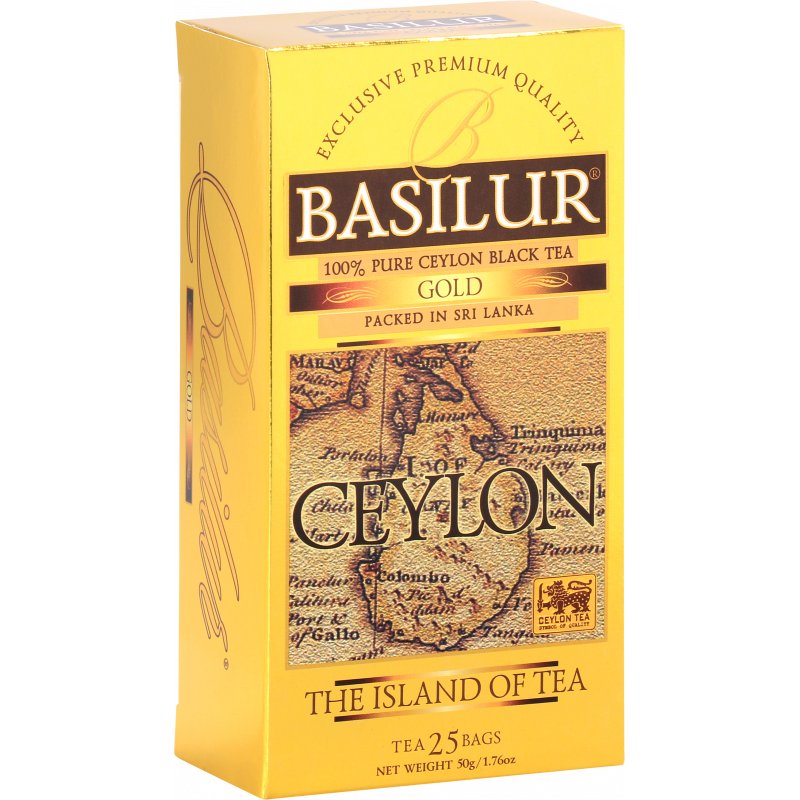 BASILUR BASILUR Herbata Gold w saszetkach 25x2g WIKR-1001431