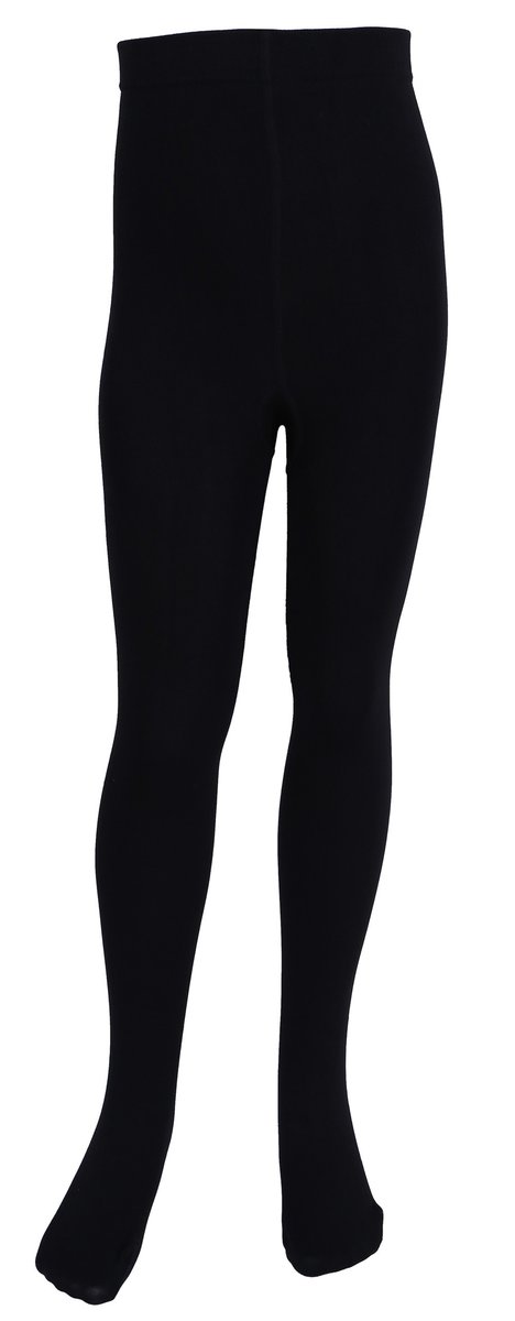 Czarne rajstopy dziewczęce z mikrofibry YD