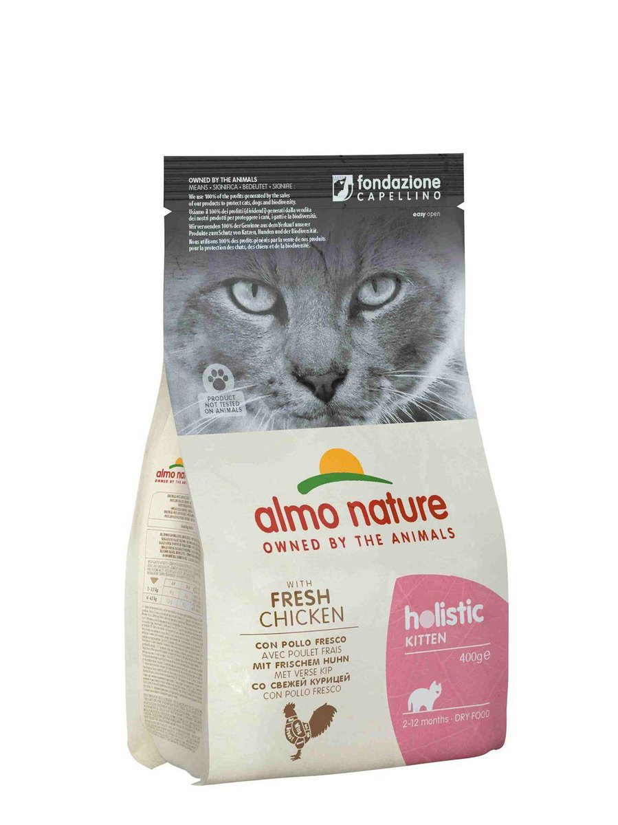 Almo Nature Holistic Kitten Kurczak z ryżem 0,4 kg