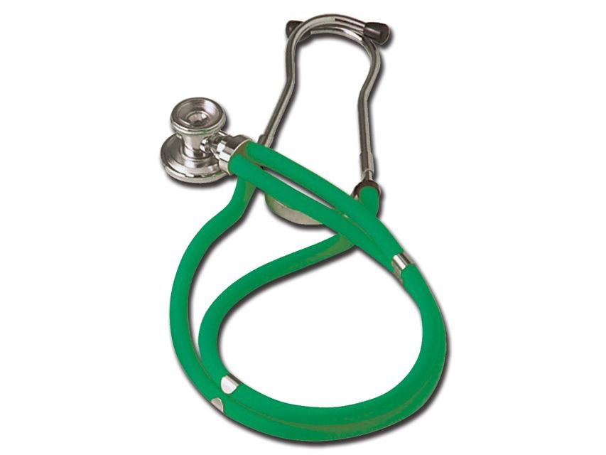 GIMA Stetoskop internistyczny JOTARAP DOUBLE HEAD/TUBE Zielony TOW005629