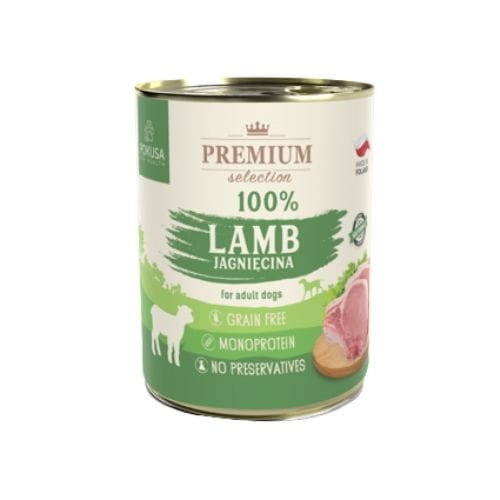 Pokusa Premium Selection karma mokra dla psa z Jagnięciną 400g