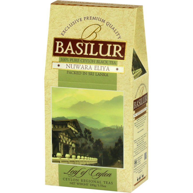 BASILUR BASILUR Herbata Nuwara Eliya stożek 100g liść WIKR-1024327