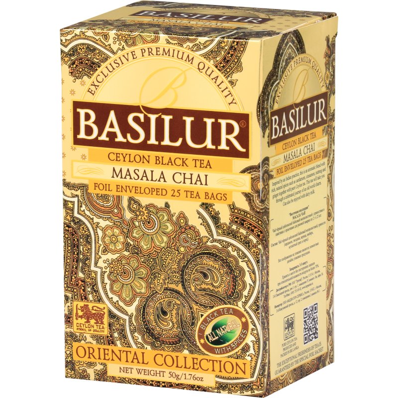Herbata Oriental Collection Masala Chai 20 x 2g w saszetkach BASILUR