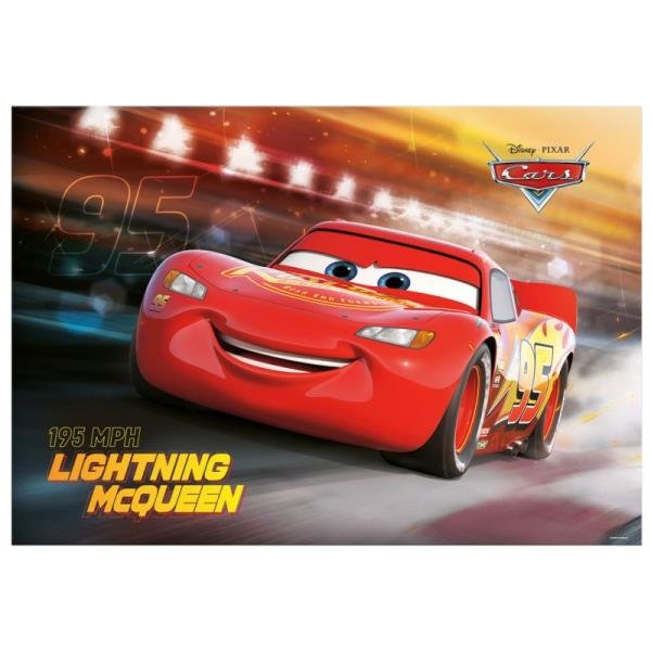 Derform Podkład oklejany cars 50 1szt. /POCA50/ DF125-CA50