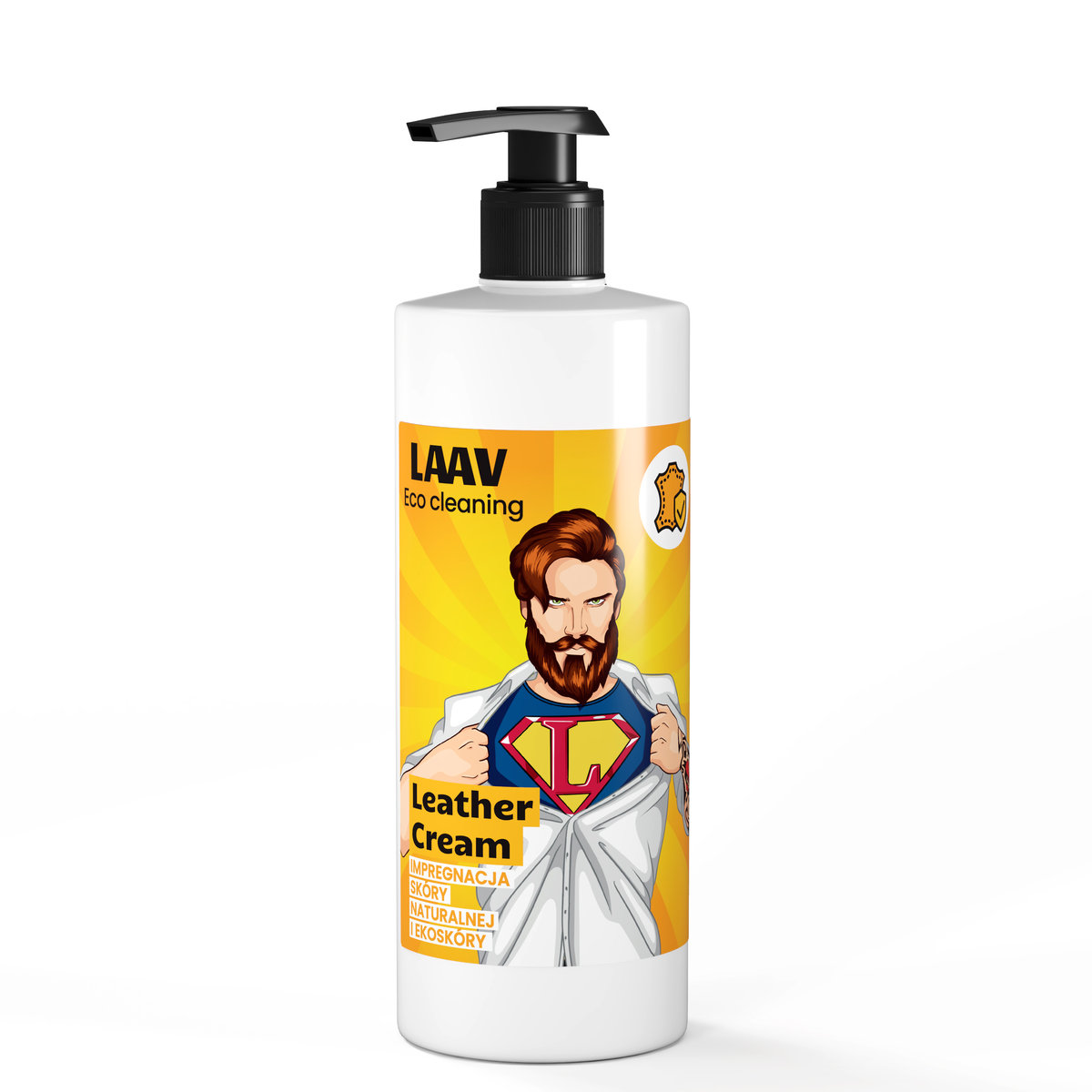 Mleczko Balsam Impregnat do Skóry Renowacja LAAV 500 ml