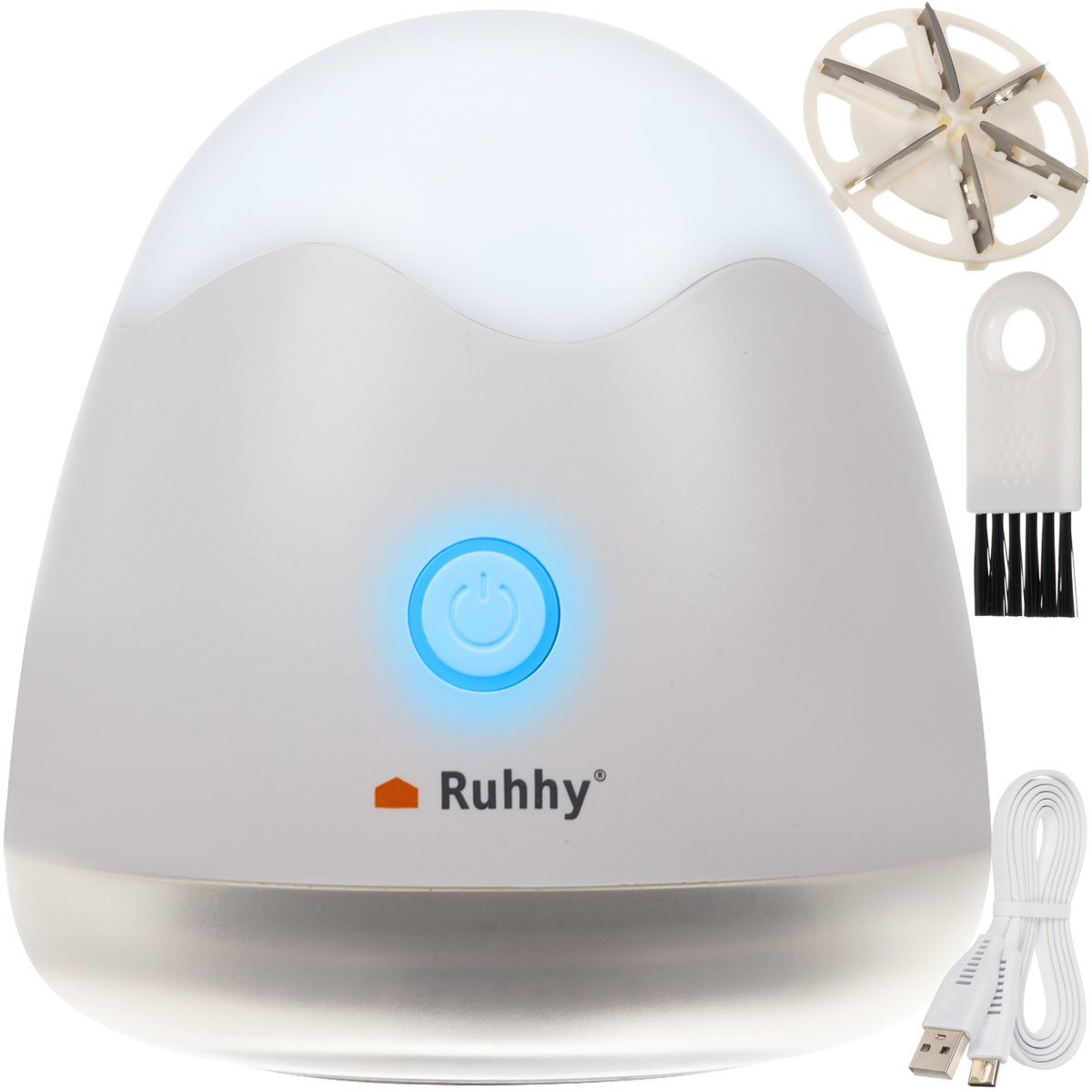 Ruhhy 19162 Golarka do ubrań z lampką nocną