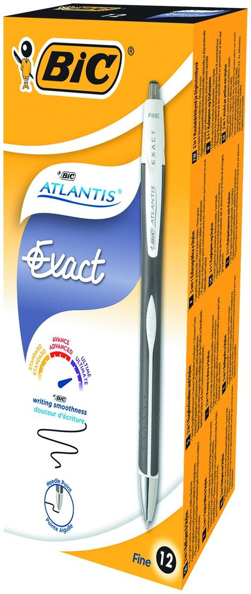 Bic Długopis Atlantis Exact czarny