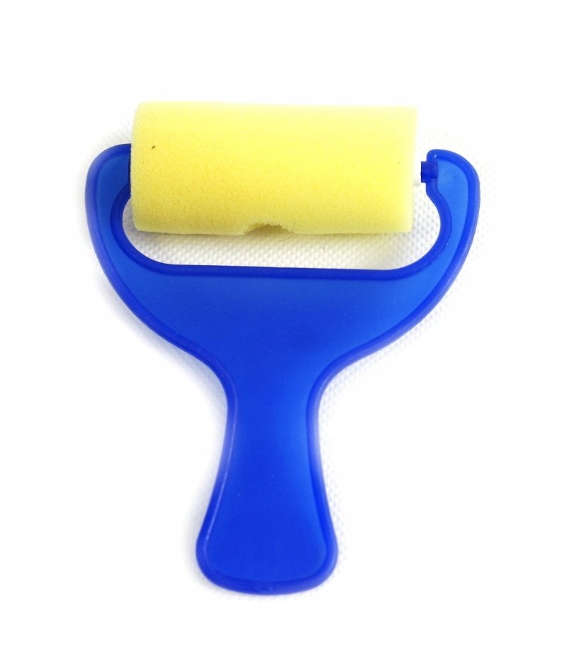 Wałek do malowania farbami gąbka stempel 13cm