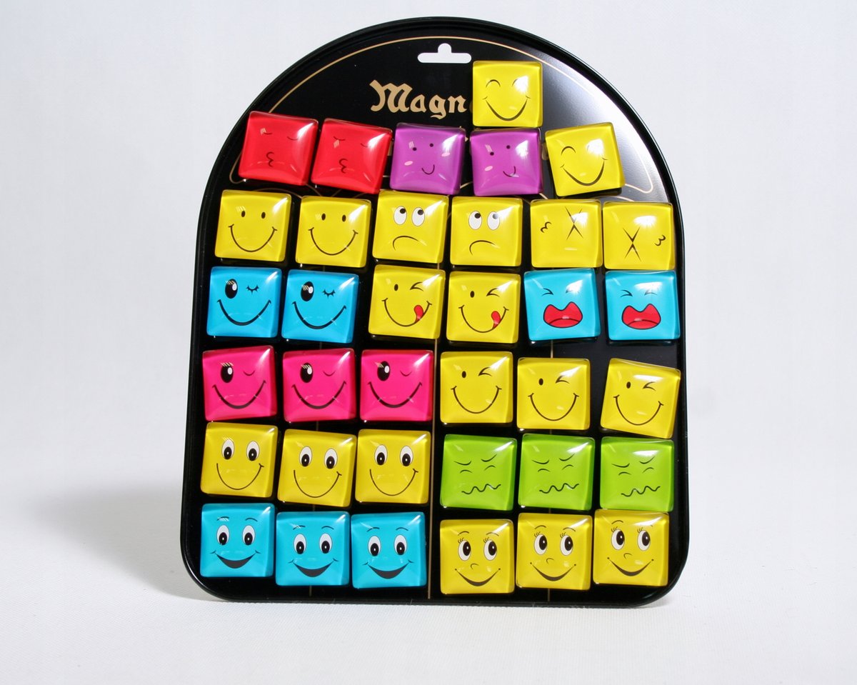 TOYS Magnes Buźki 36 sztuk MIDEX 0719F Eurotrade-5900733542035