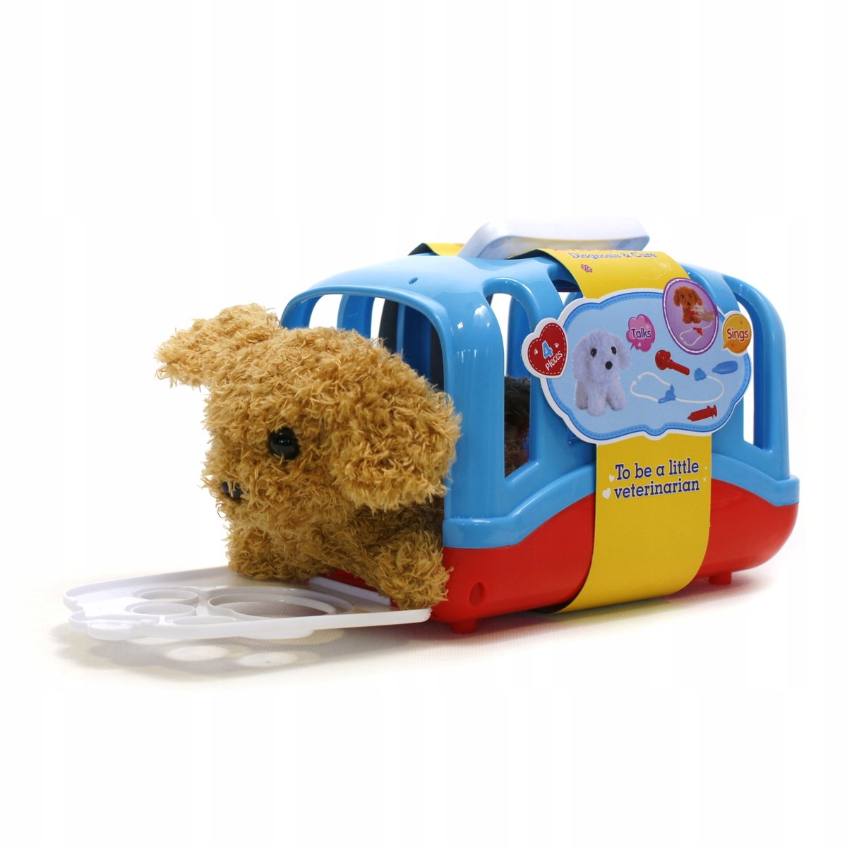 Piesek maskotka zwierzątko zestaw mały weterynarz