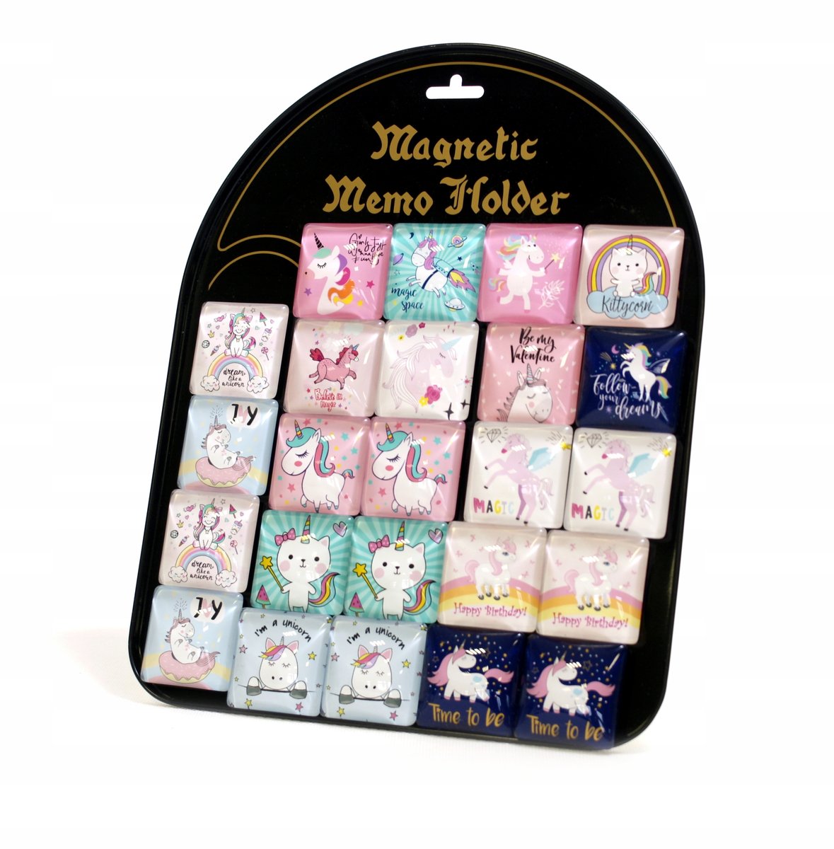 Magnesy Na Lodówkę Szklane Jednorożec Unicorn