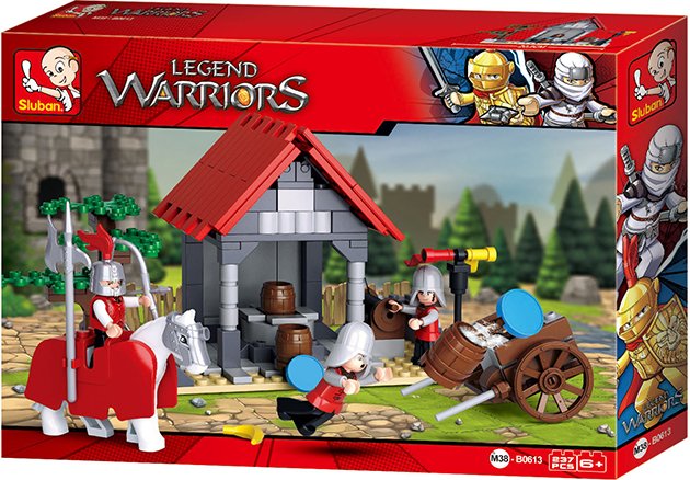 Sluban Building Blocks Legend Warriors Serie Water odrzutowego odpowiednio [M38-B0613]