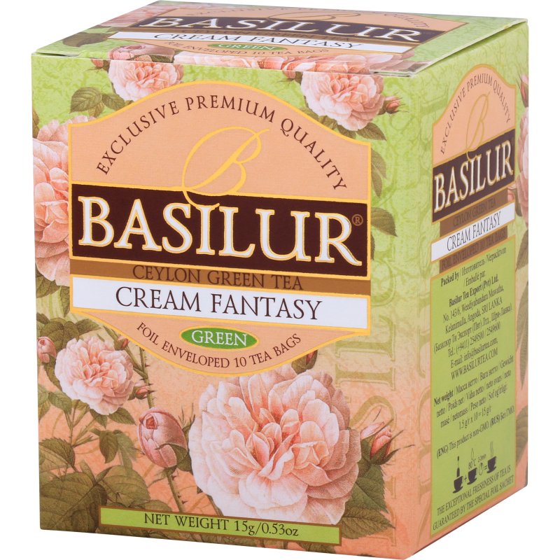BASILUR BASILUR Herbata Bouqet Cream Fantasy w saszetkach 10x2g WIKR-993272