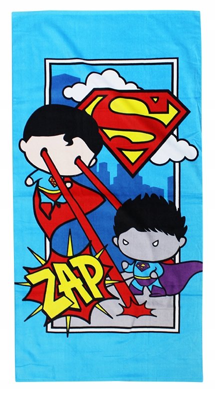 Superman ręcznik dla dziecka bawełna 70x140cm